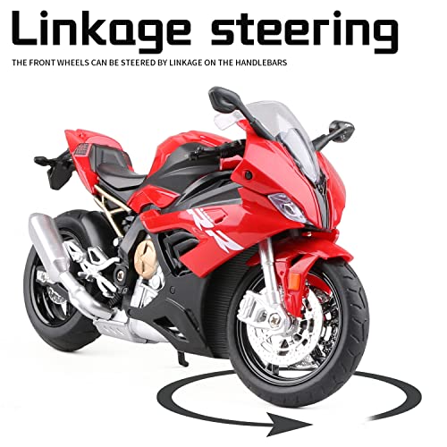1:12 Scale Die Cast Motorcycle Model (Black) V10017