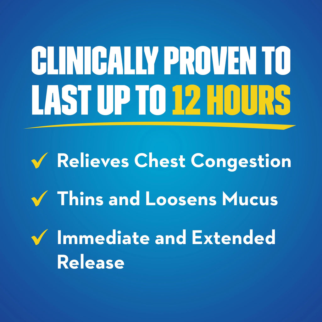 12 Hr Max Strength Expectorant Tablets, 14ct C731941