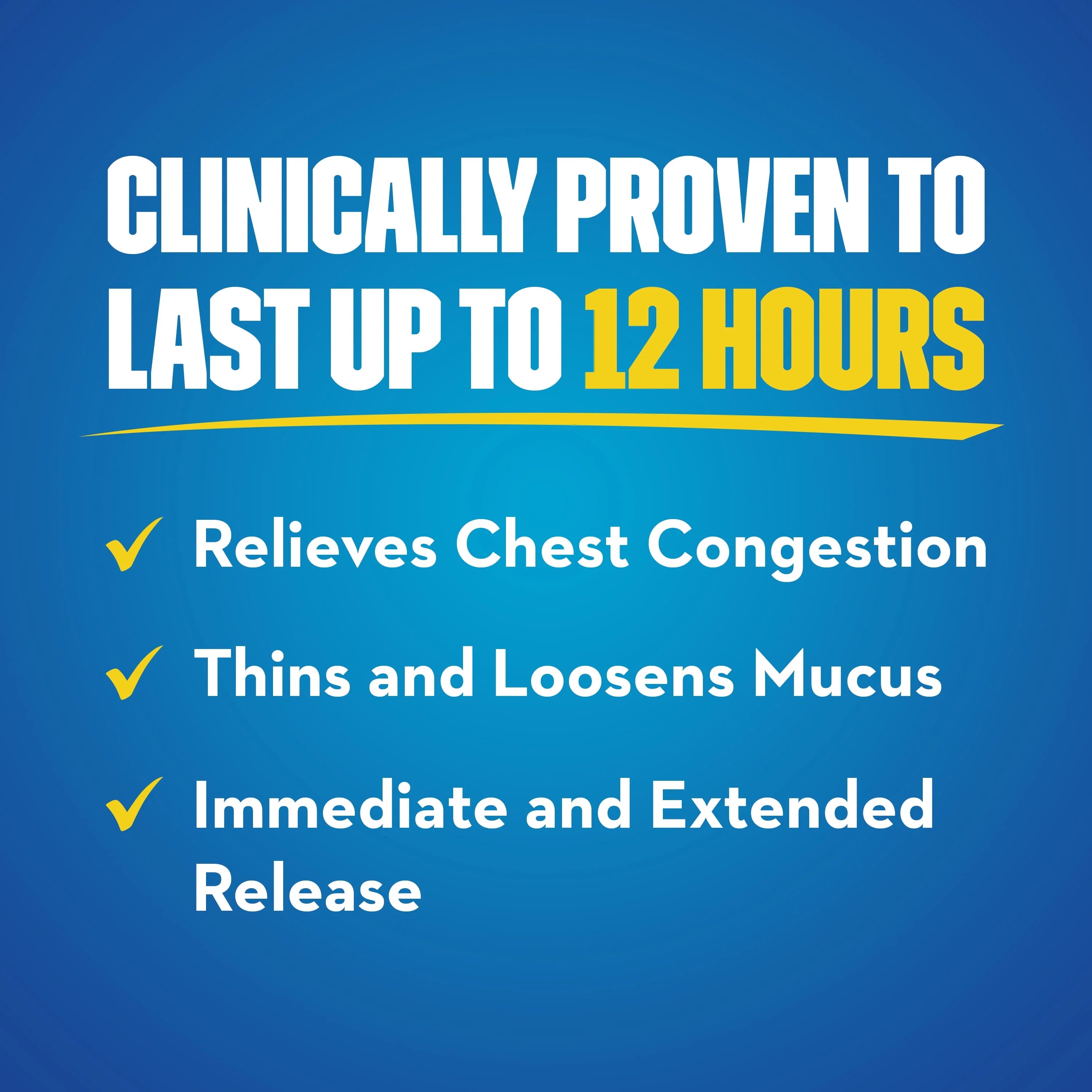 12 Hr Max Strength Expectorant Tablets, 14ct C731941