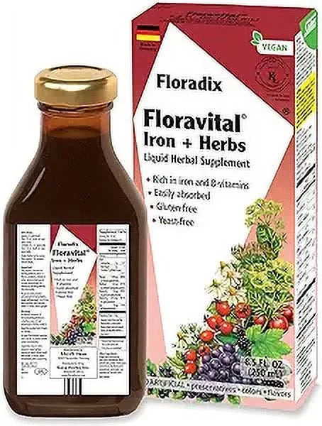 8.5 Oz Liquid Iron And Herbs Supplement M95947