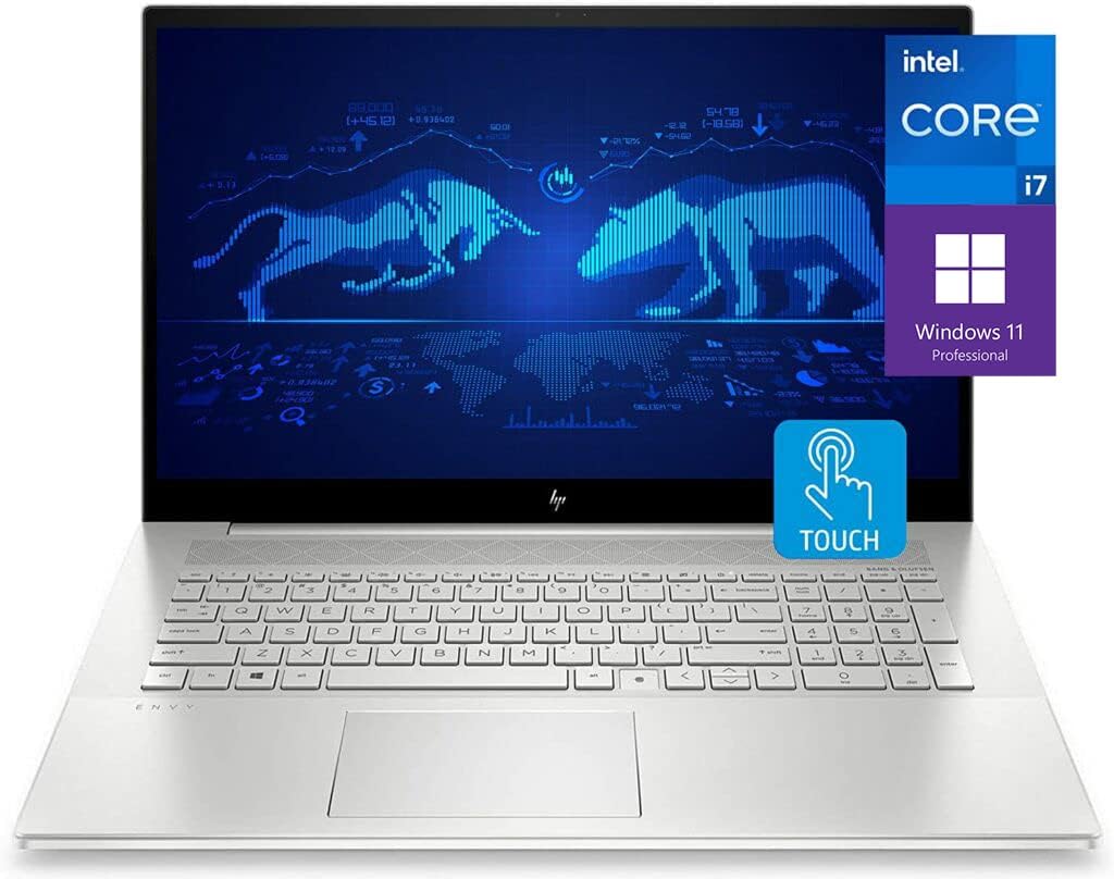 17.3" Full HD Touchscreen Laptop, 11th Gen Intel Core i7, 16GB RAM, 512GB SSD, Windows 11 Pro R2921