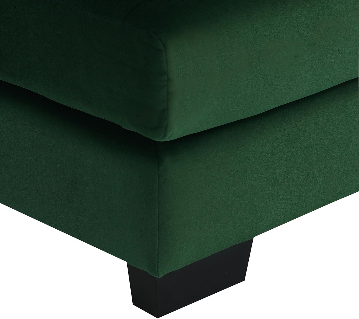 Green Upholstered Sectional Sofa with Chaise Lounge T953464