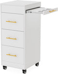 Wood Salon Trolley Cart with Wheels Z51267