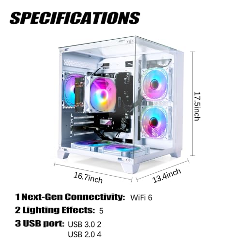 16GB DDR4 1TB NVMe SSD Desktop Computer X756128