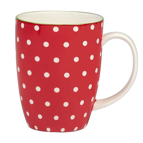 Set of 6 Assorted 14 oz Porcelain Mugs H951