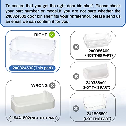 Refrigerator Door Bin Shelf Replacement B9280