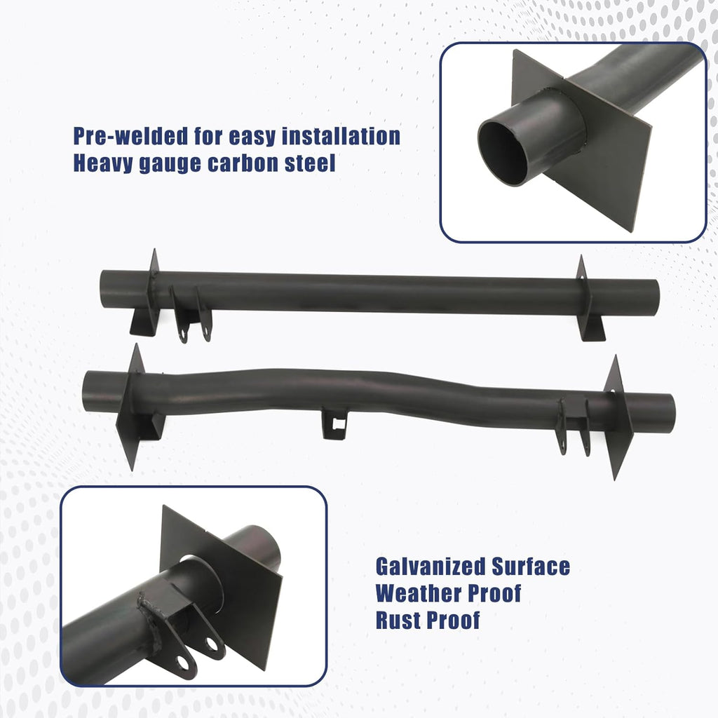 Rear Fuel Tank Support Crossmember and Upper Shock Mount Crossmember O858