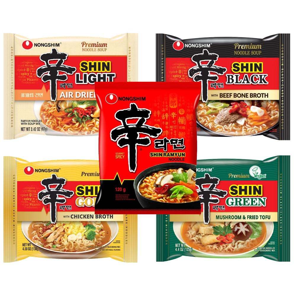 5 Flavor Combo Instant Ramen Noodle Set R59917