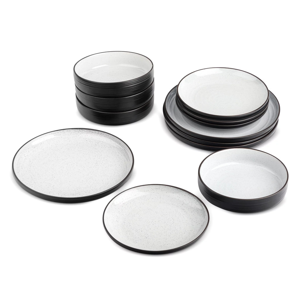 12-Piece Ceramic Dinnerware Set D258