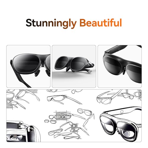 AR Glasses with Micro-OLED Display D4985