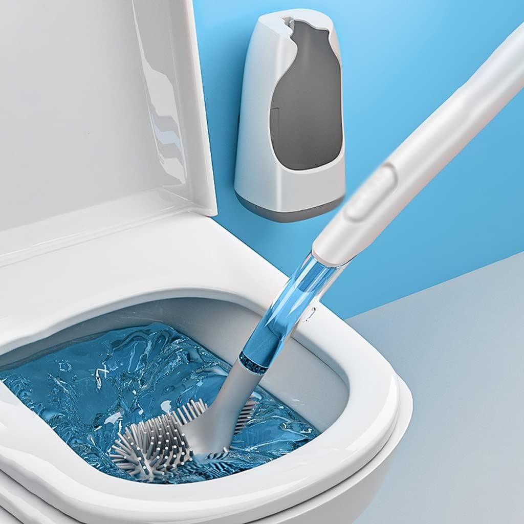 Silicone Toilet Brush with Holder G478023