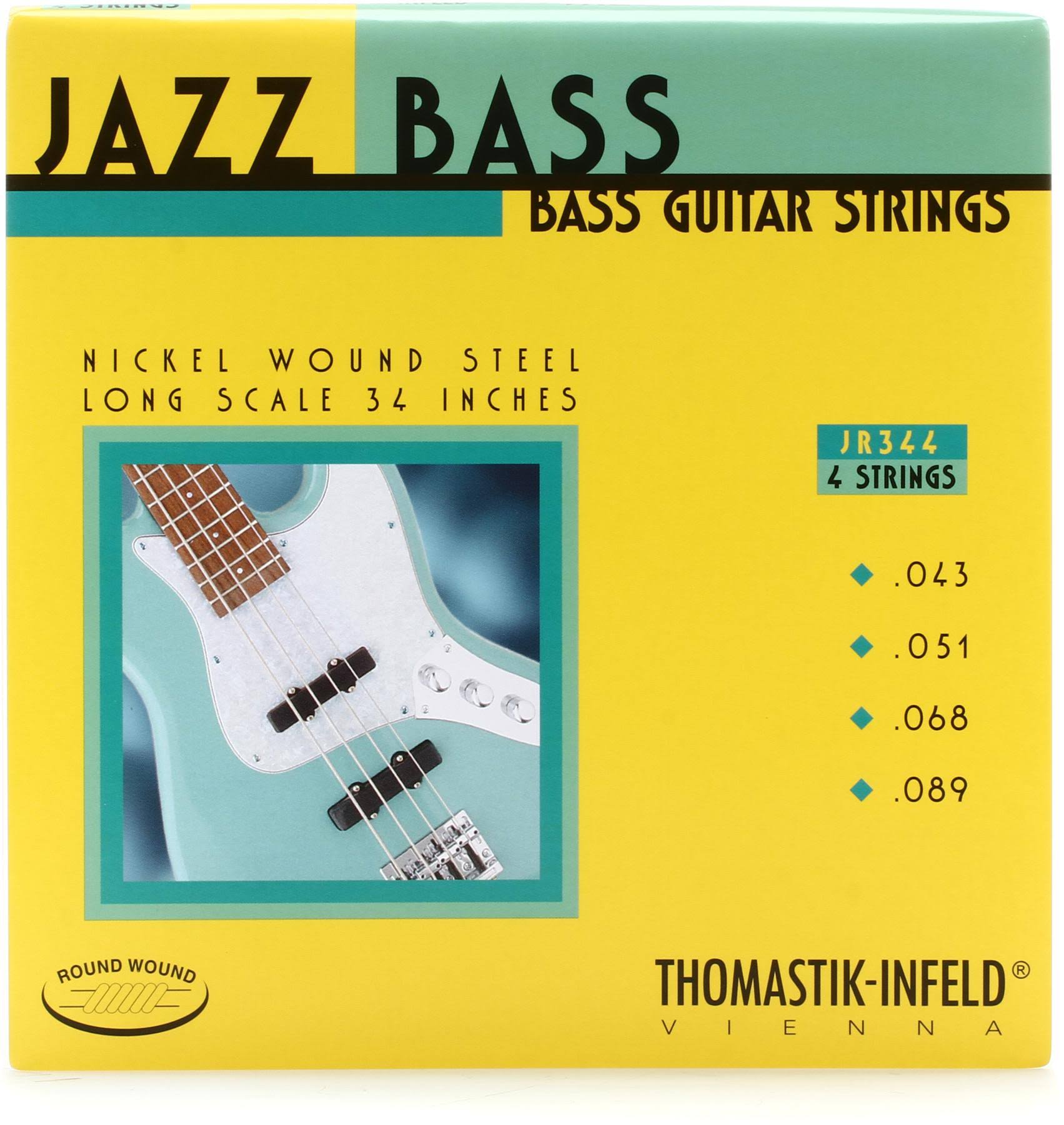 Jazz Round Wound Bass Strings Long Scale M66897