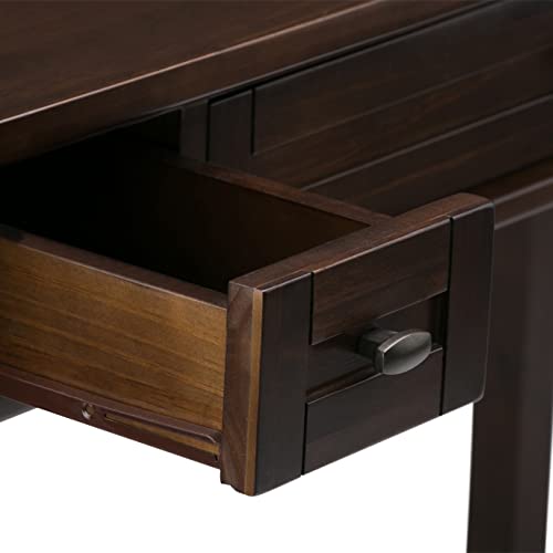 White 2 Drawer Solid Wood Desk V425385