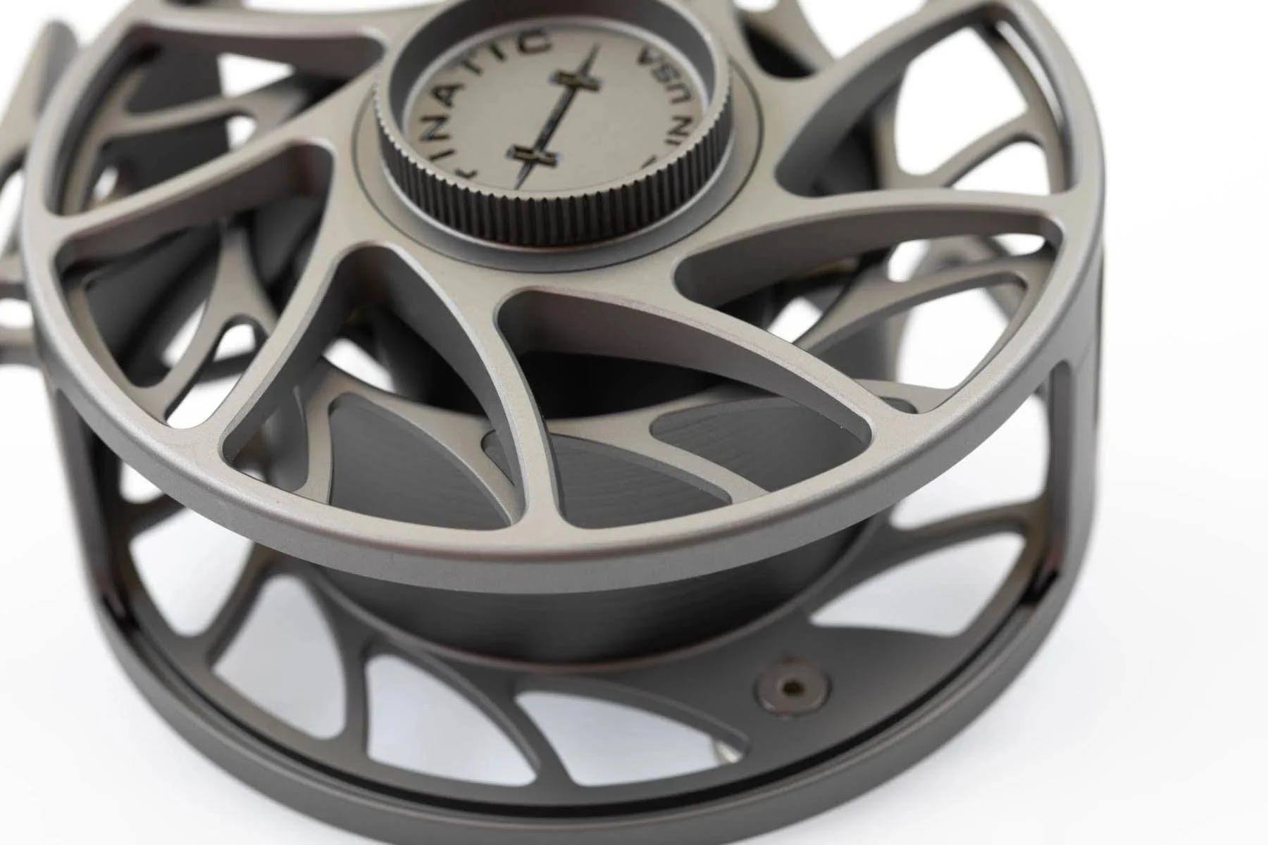 Gray/Black Large Arbor Fly Reel Y2474