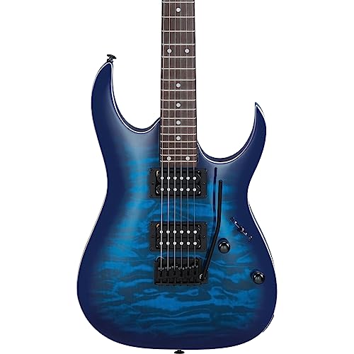 Transparent Blue Burst Electric Guitar A187