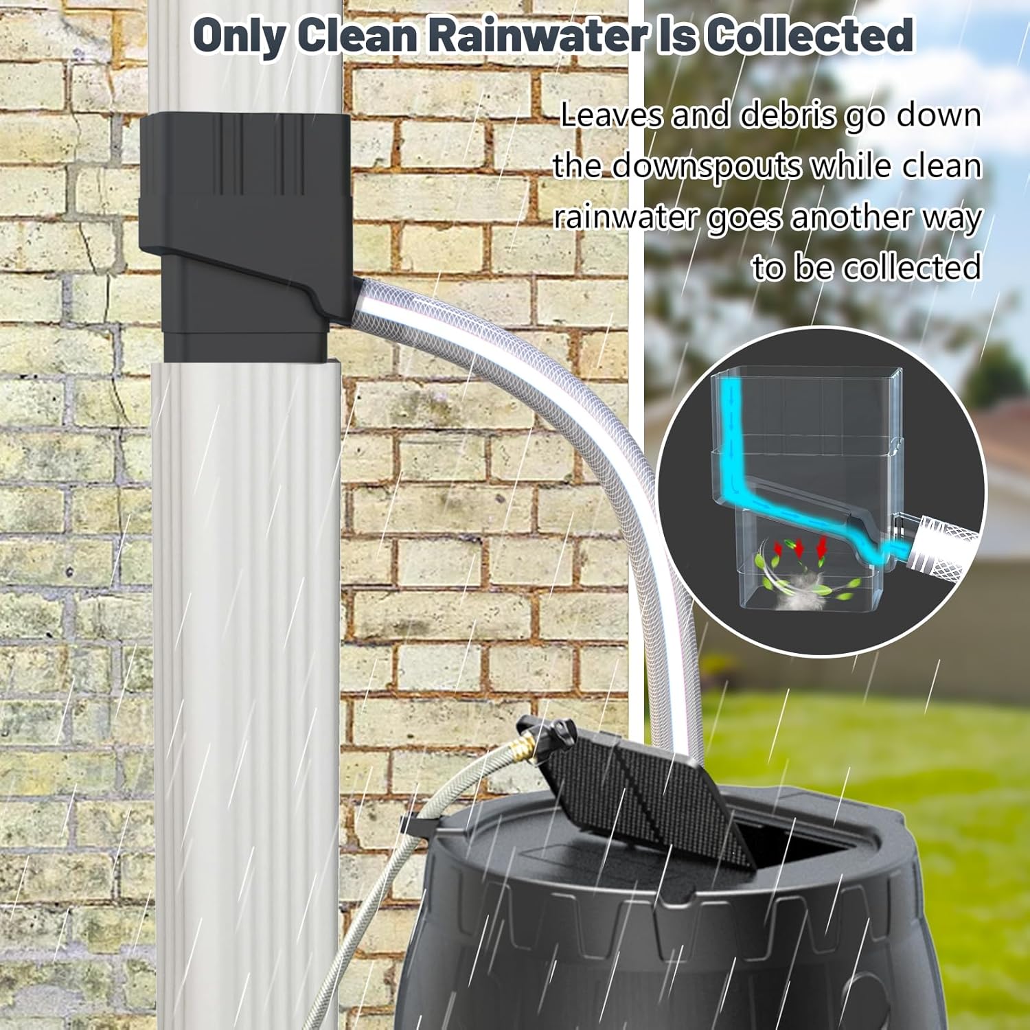 Rain Barrel Diverter Kit K64438