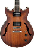 Tobacco Flat Semi-Hollow-Body Electric Guitar J74146