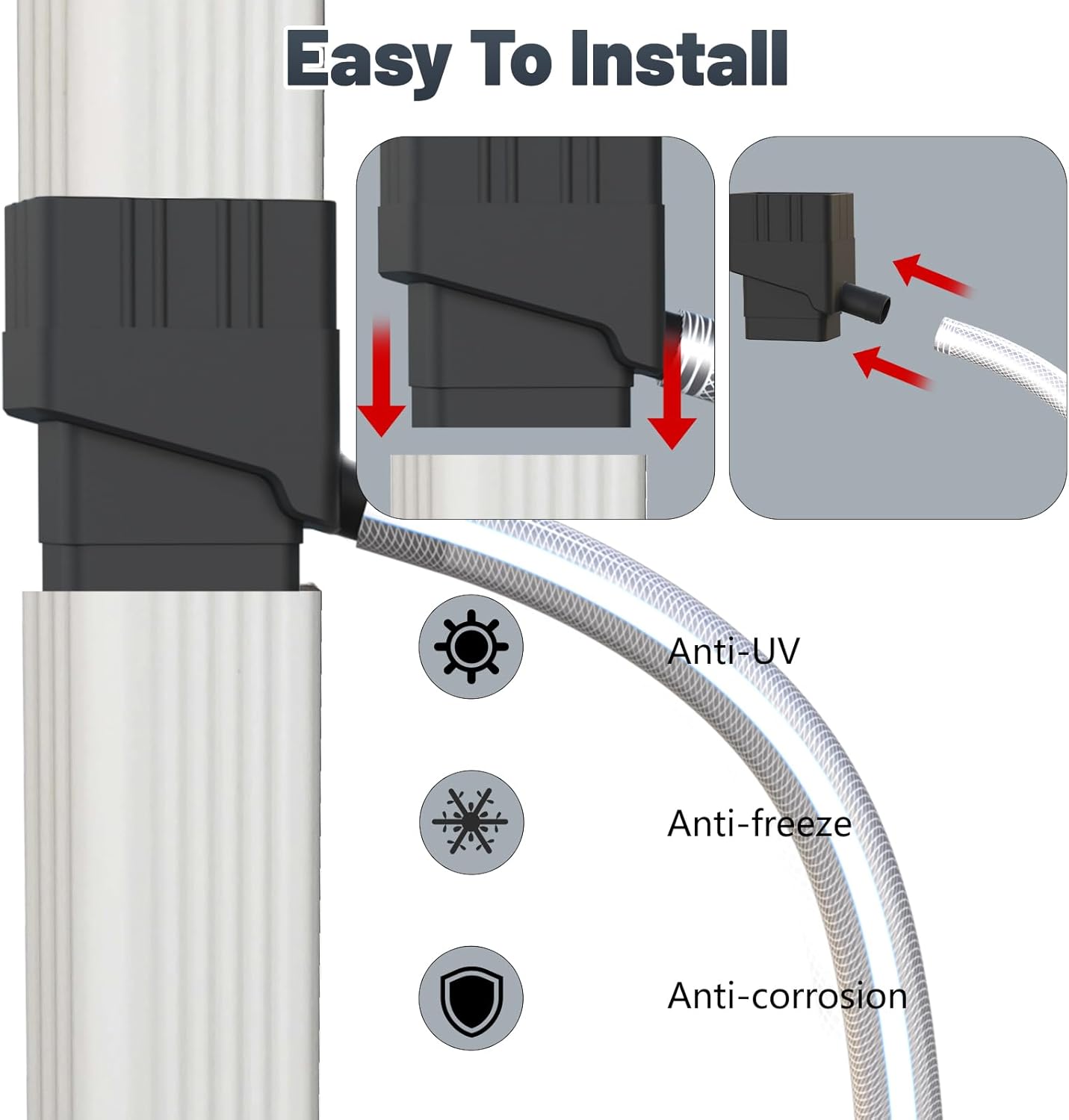 Rain Barrel Diverter Kit K64438
