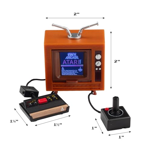 3.5" Mini Retro Game Console with 10 Classic Video Games J618410