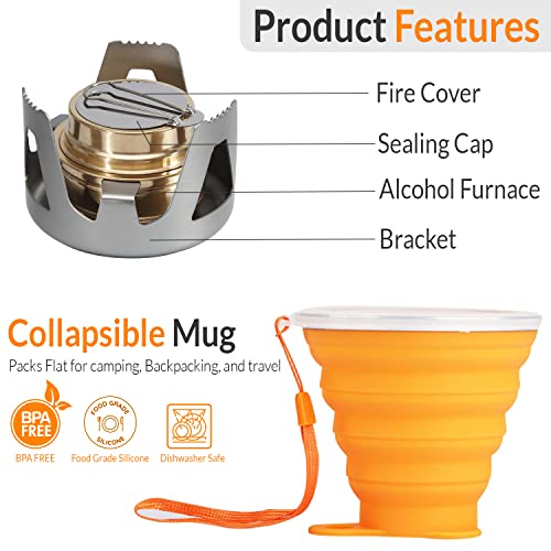 Emergency Survival Kit with Flashlight Whistle C22861