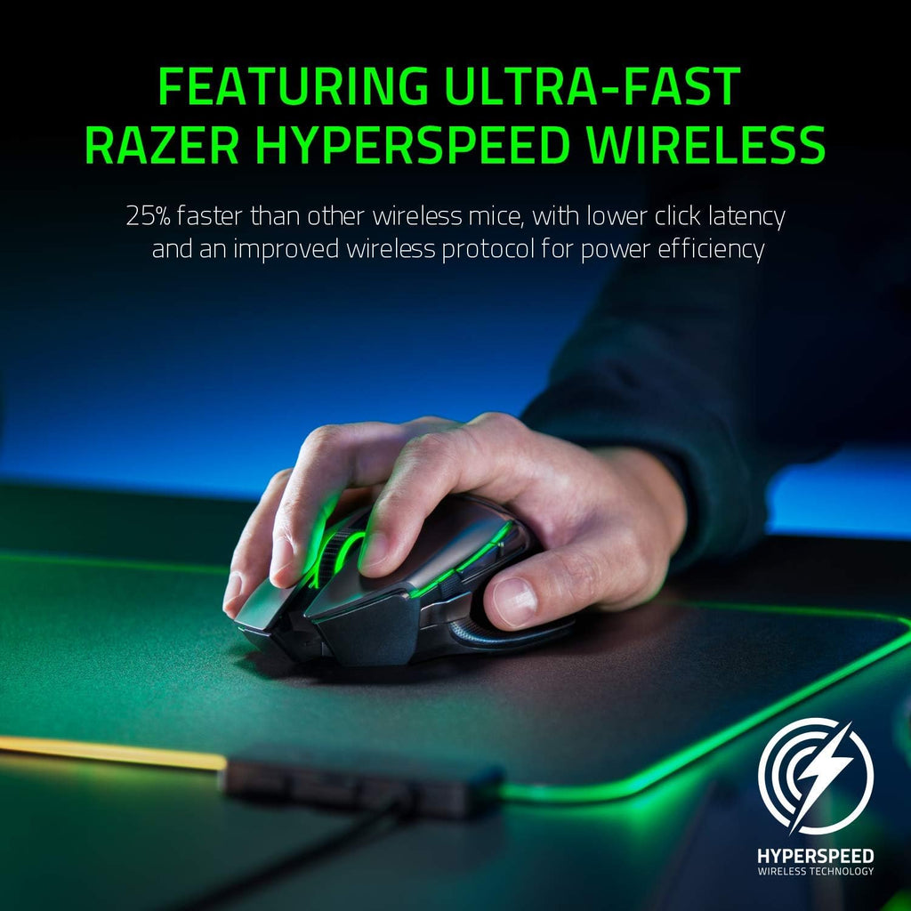 Classic Black Wireless Gaming Mouse Pack of 2 S8779