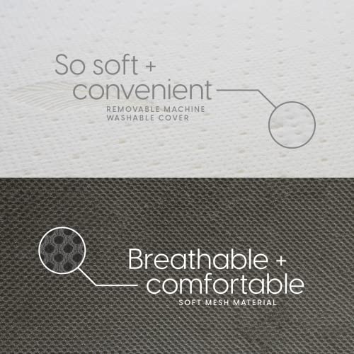 Cot Size Memory Foam Folding Mattress with Washable Cover N805908