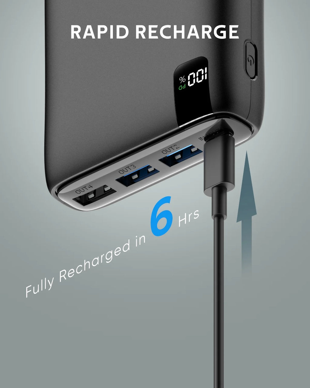 27,000mAh Portable Charger H342756