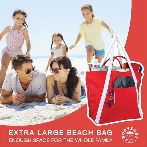 Waterproof Sandproof Beach Bag with Zipper E577