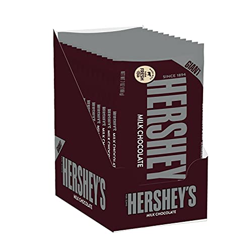 Giant Chocolate Candy Bar (Pack of 12) Y6935