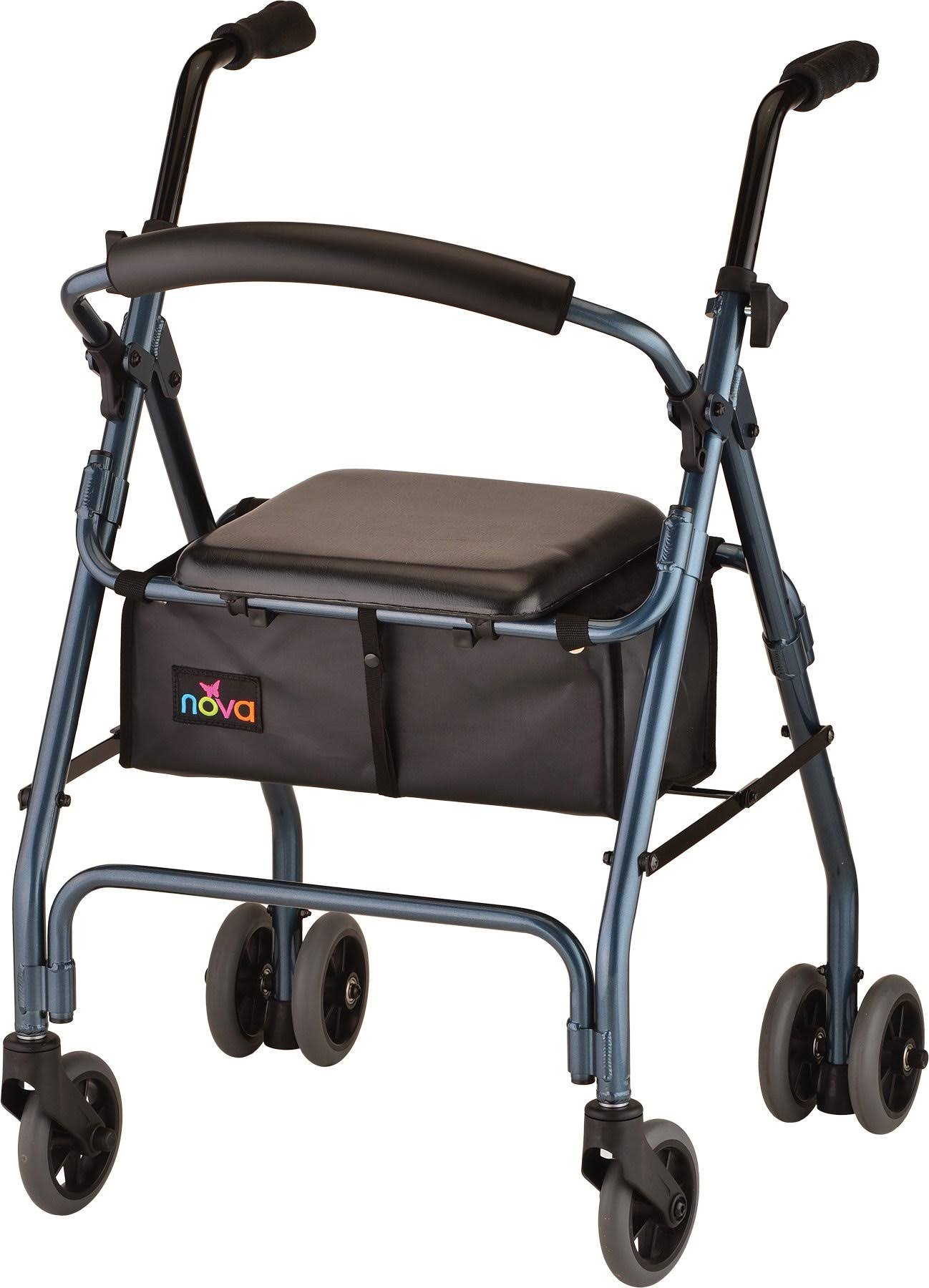 Blue Rolling Walker R51664