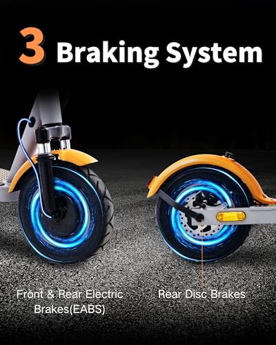 500W Peak Motor Folding Electric Scooter with Dual Suspension E8336