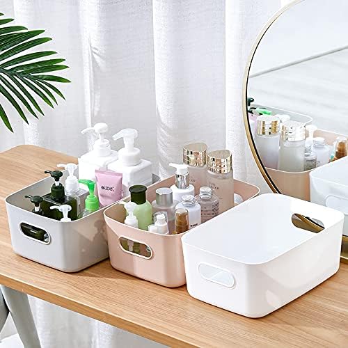 Plastic Storage Baskets with Handle C294