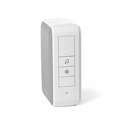 Gray Wireless Doorbell with Push Button I2640