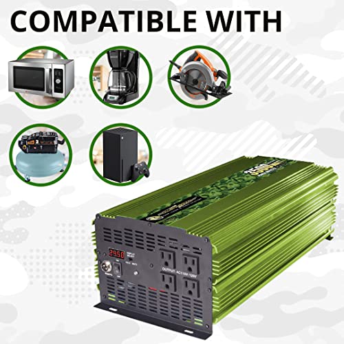 Power Inverter with Battery Cables P2140