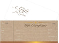25 Set Gift Certificates Cards With Envelopes F98249