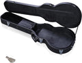 Black PU Leather Wooden Hard-Shell Guitar Case U549080