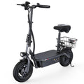 Electric Scooter with Seat, 37 Miles Long Range, 28 MPH Top Speed, 14" Pneumatic Tire R876