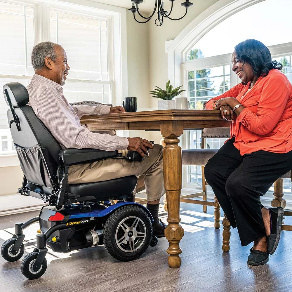 Red Heavy Duty Power Chair Q180