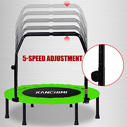 Folding Mini Trampoline with Handle, Max Load 330lbs W323