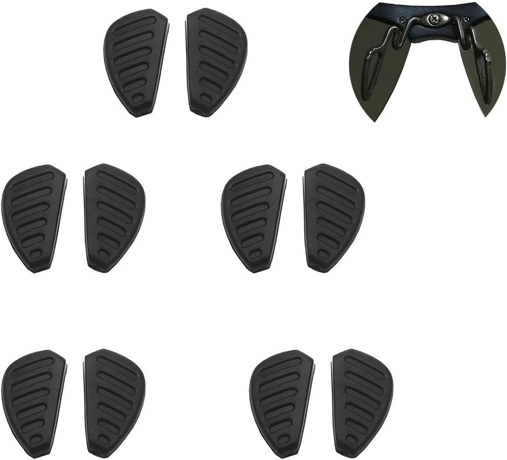 5 Pairs Plug-in Silicone Nose Pads for Eyeglass Sunglasses I958