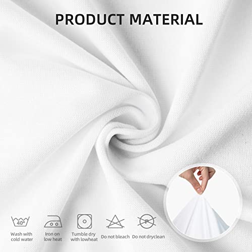 6 Pcs Stretch Removable Washable Dining Chair Seat Covers G188874