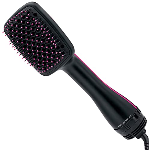 Black Hot Air Hair Dryer and Styler E8815