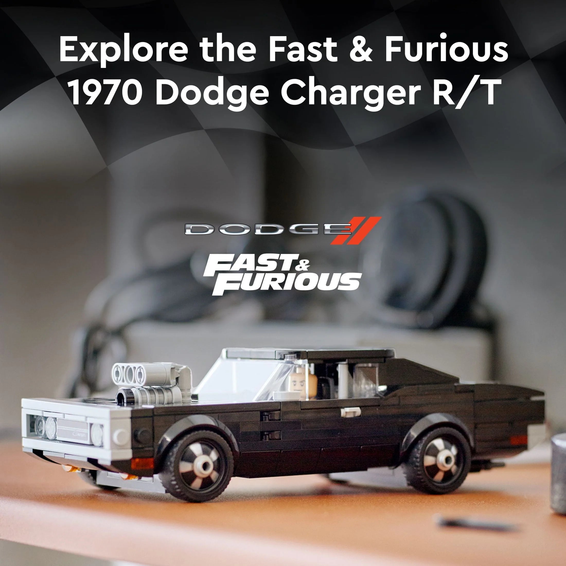 1970 Dodge Charger R/T Toy Muscle Car Model Kit D796