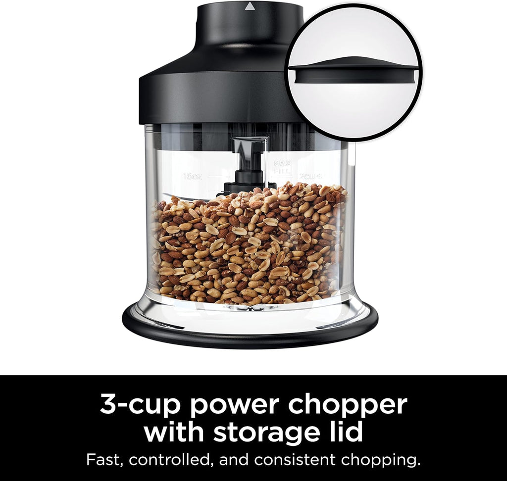 Black 3-Cup Food Processor Bowl C882600