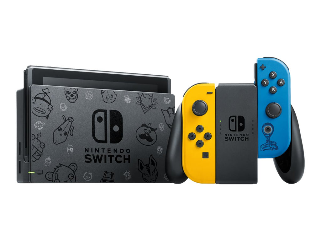 Nintendo Switch game console with Yellow and Blue Joy-Con X4959