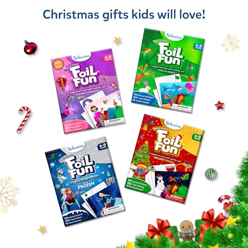 Foil Fun Christmas Ornaments Art Craft Kit U3113