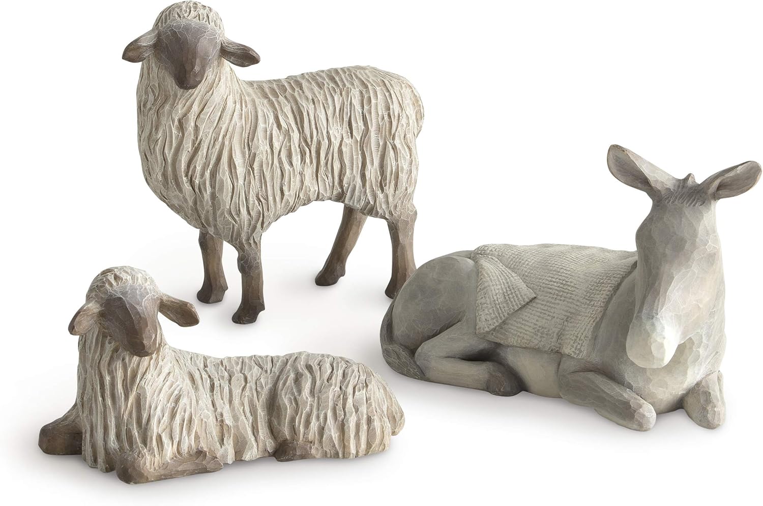 3-piece set hand-painted nativity figures P862811