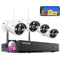 Wireless Security Camera System 8 Channel 4pcs 2MP Full HD Cameras 1TB HDD Night Vision M321