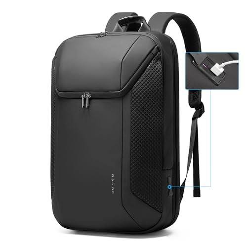 Men's Laptop Backpack Fits 15.6 Inch Notebook with USB3.0 Fast Charging Port I317