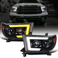 Black Projector Headlights Pair for Toyota Tundra Sequoia Z252931